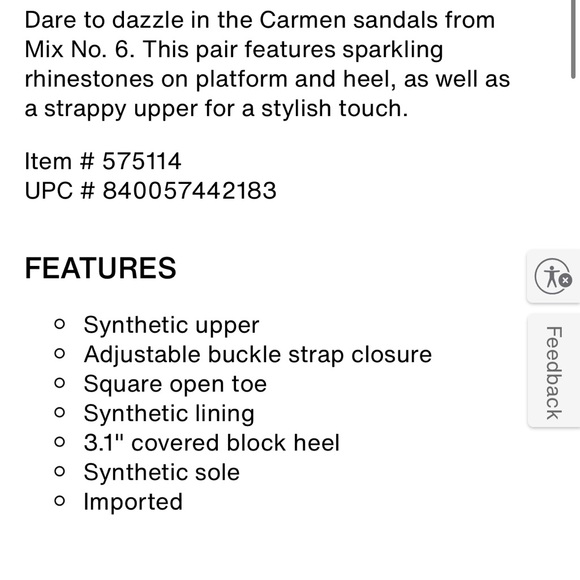 ✨🪩 Mix No 6 Gold Disco Platform Heels 🪩✨ - Picture 10 of 10